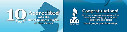 Accredited with the BBB